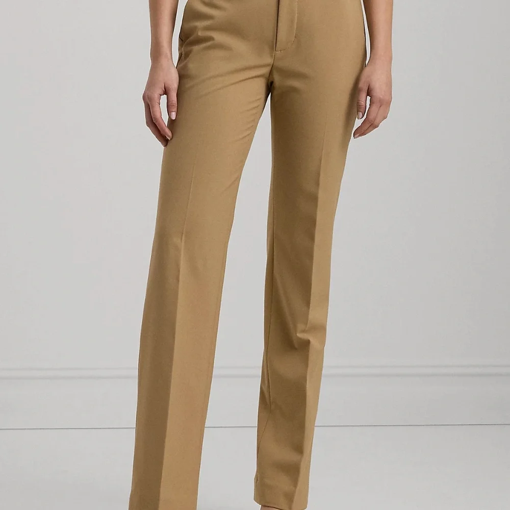 Billiard Green Lauren Ralph Lauren Straight Leg Pants / Trousers Size 12 - Picture 5 of 6